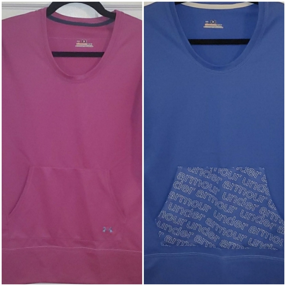 Under Armour All Season Gear Shirts - TWO (2)